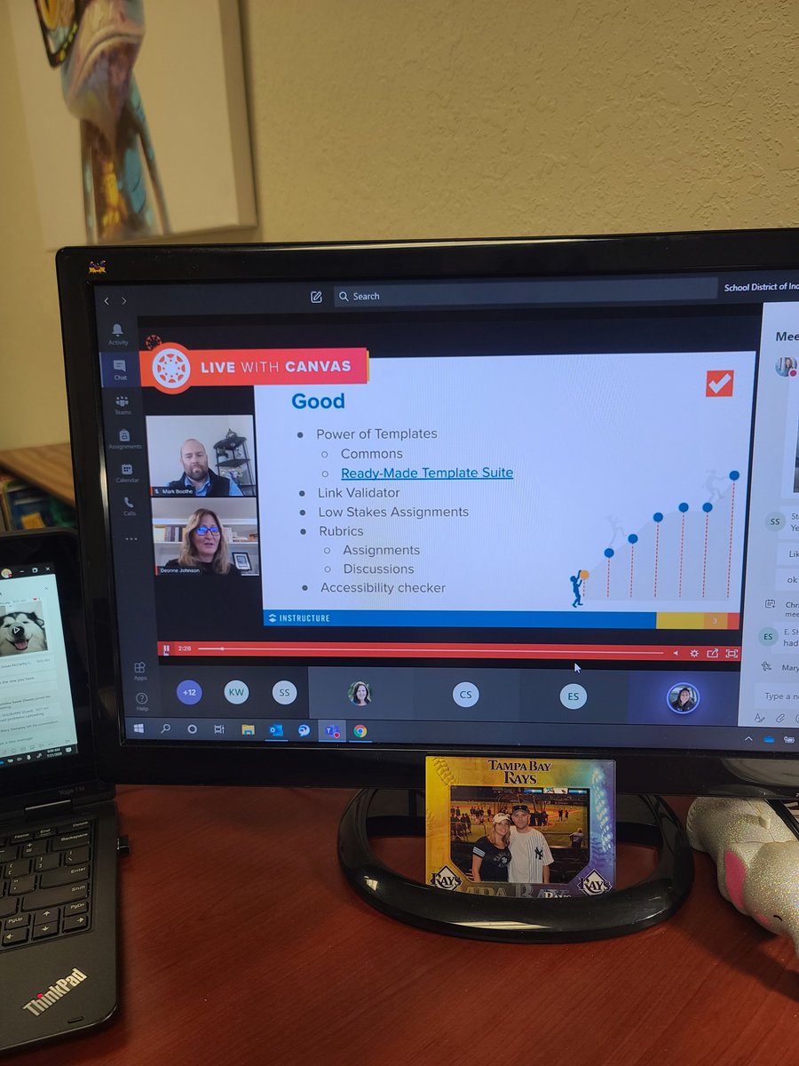 TechyBecky7's tweet image. Awesome @CanvasLMS &amp;amp; Coffee with @IT_SDIRC Techie Tuesday today! So many great ideas were shared! 😍 Thanks @MsWallRocks! #SDIRCTechieTuesday #SDIRCStrongerTogether #SPARK_IT