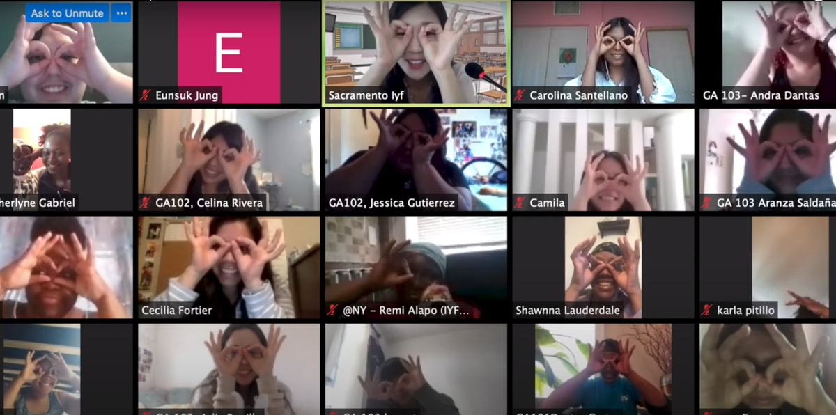 iyf_usa's tweet photo. Online Talk-Out Sessions 
Place where students can share and reconnect https://t.co/R410mIXbEs