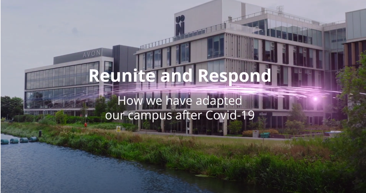 UniNorthants's tweet photo. We have adapted our campus to keep our community as safe as possible, ahead of face-to-face activities resuming. In this video, you can see the measures we’ve taken.

Watch here: https://t.co/bWHS2iLptk

#UON #Uninorthants https://t.co/mFBdh5eHuQ