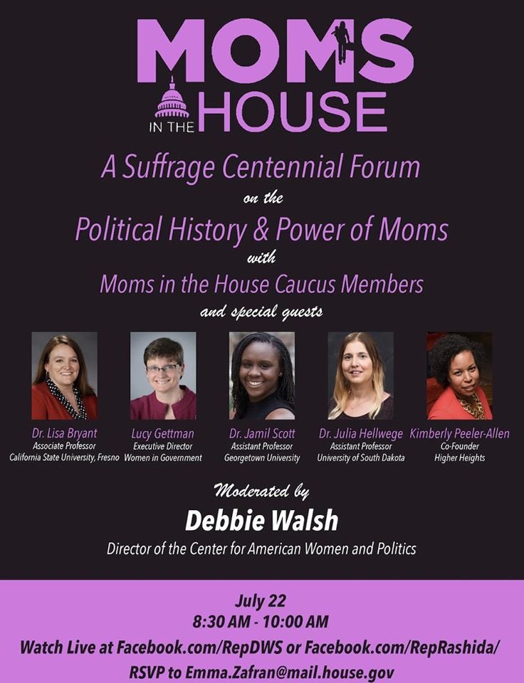 Don’t miss <a href="/FSpolisci/">Fresno State Political Science</a> Dr. Lisa Bryant speak to Congress about Political History and Power of Moms. You can tune in live tomorrow! See info below. <a href="/poliscigrl/">Lisa A. Bryant, Ph.D.</a> <a href="/Fresno_State/">Fresno State</a>