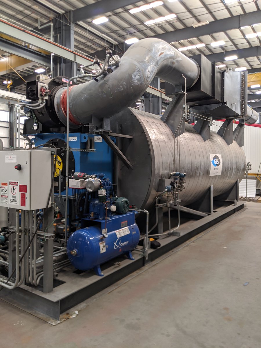 SigmaThermal's tweet photo. Testing and reconditioning a GTS Energy DH water-glycol heater that had been in storage for 4 years. The Sigma Thermal Service Team is #makingthingswork https://t.co/s8E3PGQ1tV
