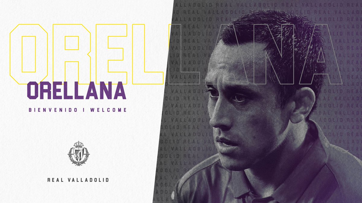  DONE DEAL  - July 20FABIÁN ORELLANA (Free Agent to Real Valladolid )Age: 34Country: Chile  Position: WingerFee: FreeContract: Until 2022  #LLL