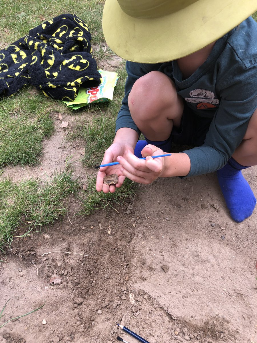 itsbraybrooke's tweet photo. @Nigelmarven now the school holidays have started we are searching the garden for fossils. Any top tips to help our search? https://t.co/M5iIjKjIWA