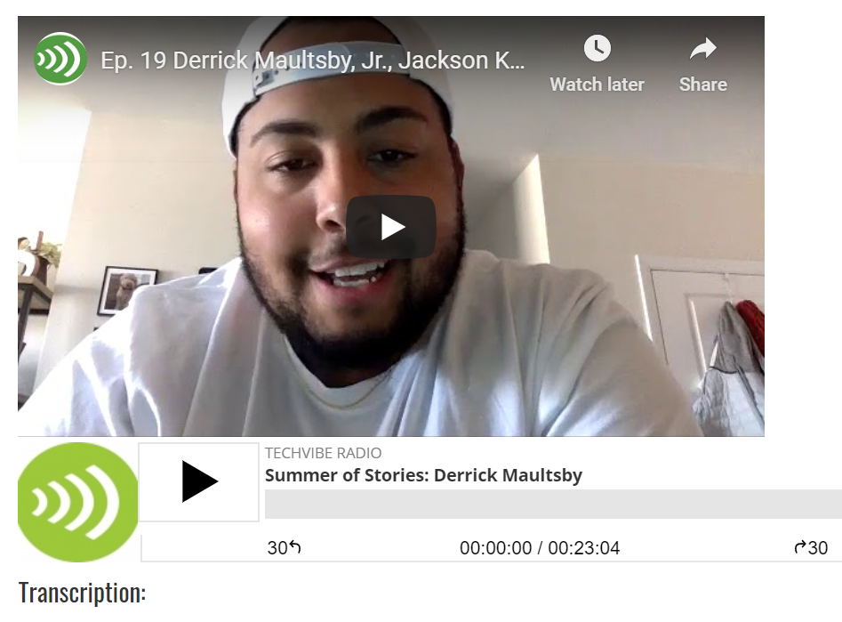jacksonkellylaw's tweet photo. Listen to Consultant, @dmaultsby53 on the @pghtech "50 Stories of Summer" series. https://t.co/VqyfLfRwve #PALaw #PittsburghTech #techanddata https://t.co/R9jVRB2Wu7