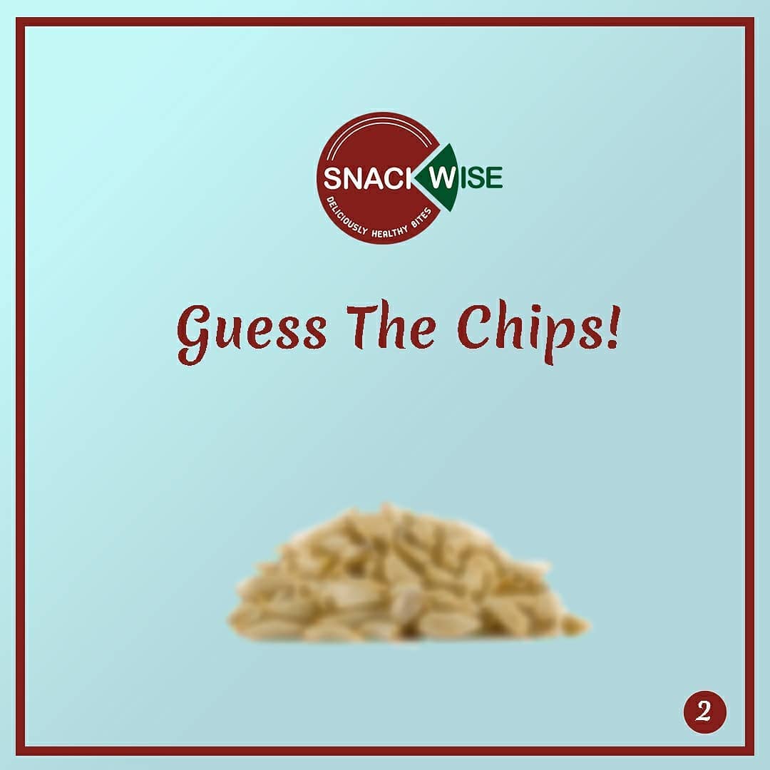 Snackwise_India's tweet photo. Can you guess all of our chips?

#HealthyFood #healthsnack #healthylifestyle https://t.co/61zLmyJlv7