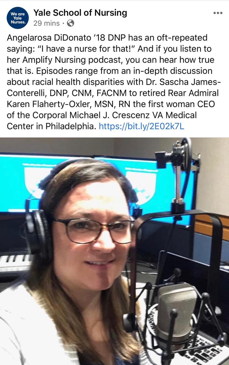 agd2319's tweet image. Thanks so much @YaleNursing for the support and @PennNursing for the platform and @marionleary for being the best podcast partner and for sharing my drive to #AmplifyNursing