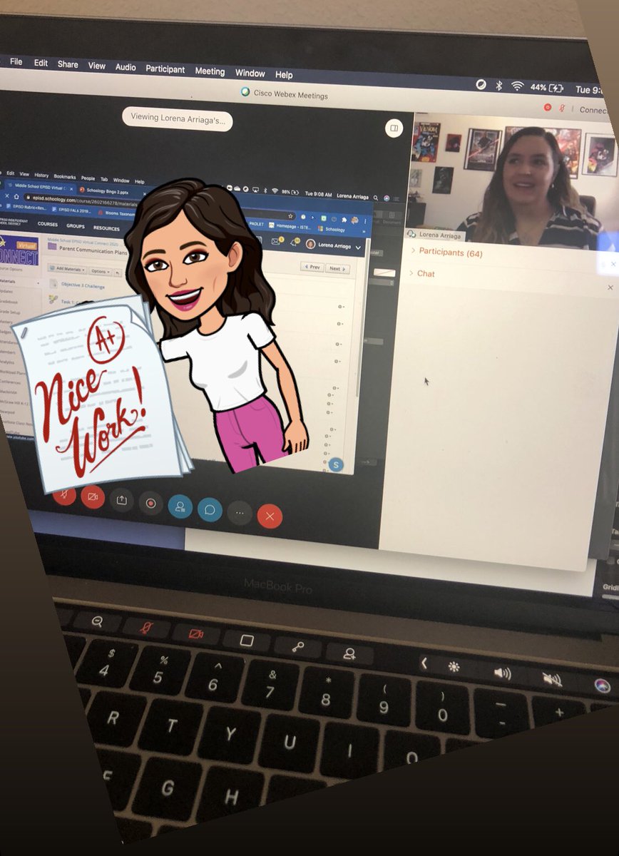 .@LArriaga19 showcasing @ELPASO_ISD #VirtualConnect in preparation of our upcoming school year! Great work as always!