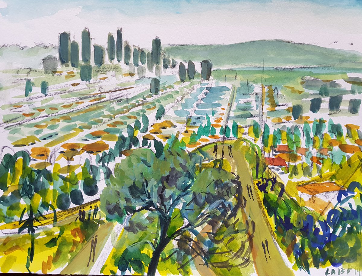 19/04/13Sightseeing in LA. Griffith Observatory, the iconic Hollywood sign and views over downtown LA. Love the soft SoCal light and atmosphere.  #MLB  #DiamondsOnCanvas  #AndyBrown