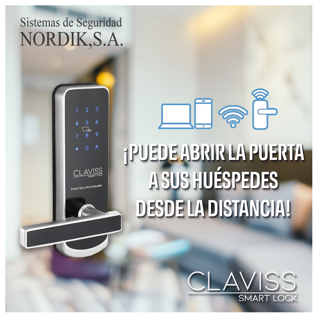 ssnordik's tweet photo. 🏬 #Claviss solucionaría algunas dificultades cotidianas. ¿Dónde?
✔️En una residencia
✔️En una una oficina
✔️En una tienda
✔️Para #AirBnBVenezuela
🚪¿Le interesa esta #cerradura inteligente y versátil? Escríbanos un mensaje si quiere visualizar su catálogo
https://t.co/4eUffm2qys