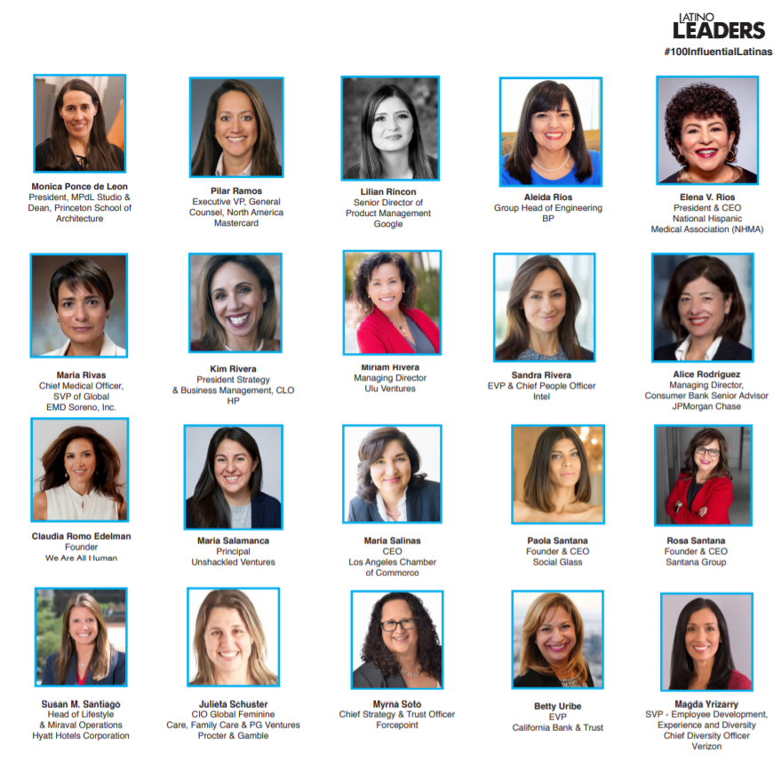 Penalosa_G's tweet photo. Amazing group: US's Top 100 Most Influential Latinas 2020. Opportunity to use this influence to fight for equality, for the millions who are vulnerable and not influential. A voice to the voiceless. Congratulations!  #100InfluentialLatinas #CitizensAlive: All Healthier &amp; Happier https://t.co/QBzeFdSy2L