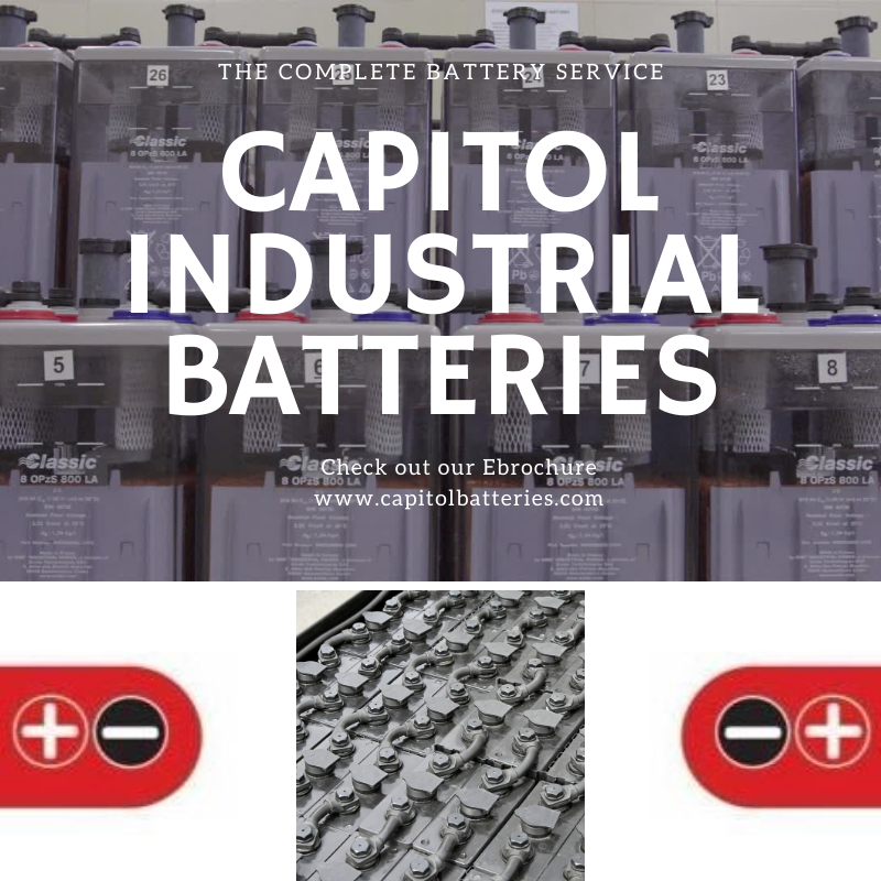 CapitolBat's tweet image. BATTERIES &amp;amp; CHARGERS - SUPPLY &amp;amp; SERVICE - MAINTENANCE &amp;amp; TOPPING UP -POST COVID SHUTDOWN RECOVERY PROCEDURES -
CAPITOL ARE HERE  FOR YOUR INDUSTRIAL REQUIREMENTS -
THE COMPLETE BATTERY SERVICE 
INFO@CAPITOLBATTERIES.COM