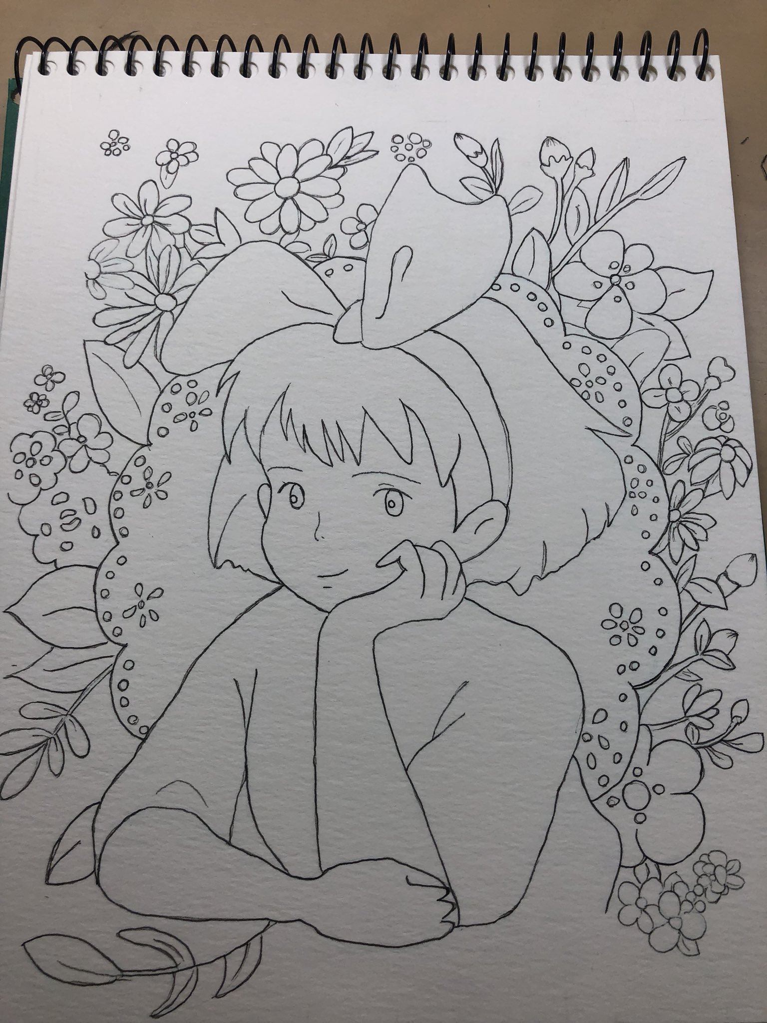 いちご やっとできたぁぁ 魔女の宅急便です ジブリイラスト ジブリ好きと繋がりたい 魔女の宅急便 キキ お花 リボン トンボ 水彩色鉛筆 水彩イラスト コピック イラスト好きな人 一生に一度は映画館でジブリを T Co