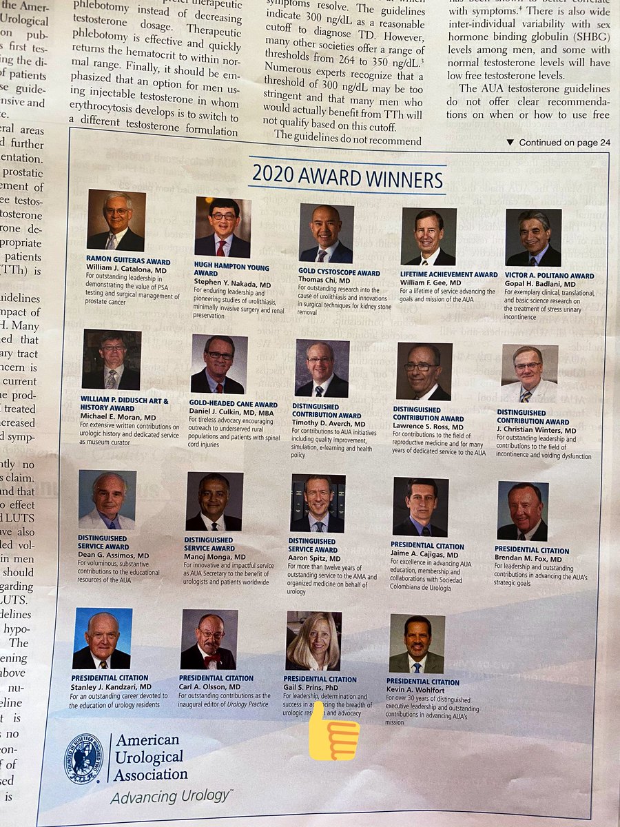 Seeing this motivates me to become involved and work to increase female recognition in our field.  Congrats <a href="/gprins/">G W PRINS Ft</a> !