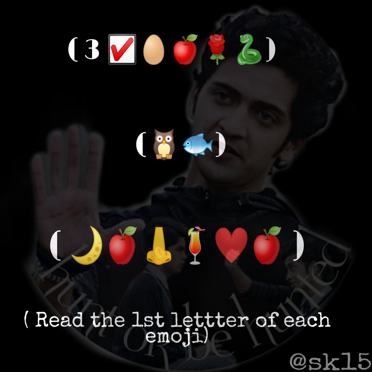 sumedh_komal15's tweet photo. Congratulations suma๐โค @Beatking_Sumedh
I hope u all will understand what i want to say by this puzzle๐
Tryng smthng different.. ๐
โค
#manjhache3varsh #Manjha #3YEARSOFMANJHA #vicky #manjhaweek #SumedhMudgalkar #beatkingsumedh #sumedhian #edits #emojies https://t.co/6FZTDsbOvY