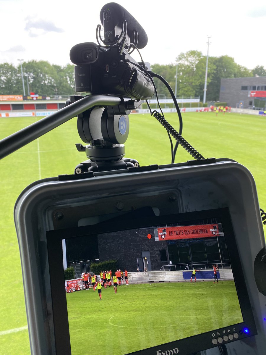 WalterVink's tweet photo. Vanavond de oefenwedstrijd De Treffers - De Graafschap vanuit 3 cameraposities filmen en live coderen met de Tag&amp;View app van Nacsport. https://t.co/gzTkwYpYMi