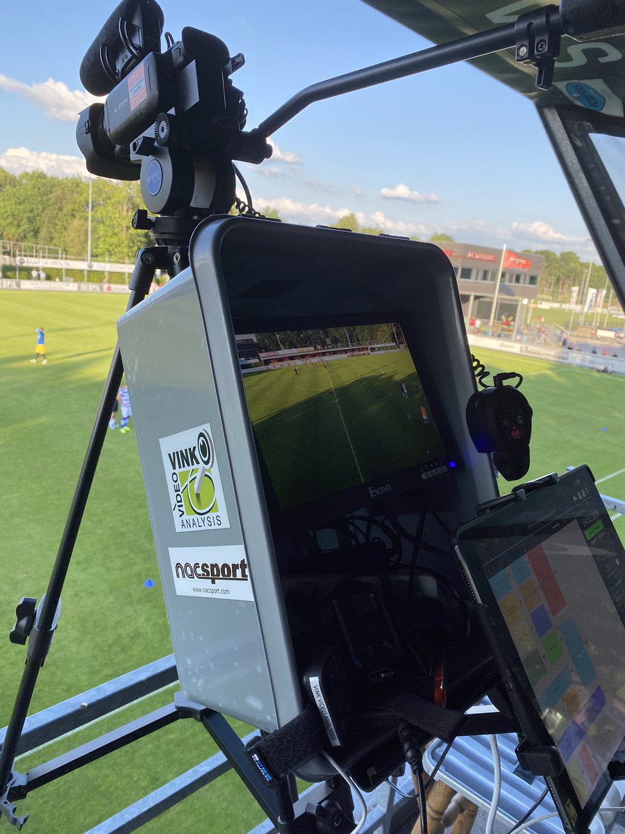 WalterVink's tweet photo. Vanavond de oefenwedstrijd De Treffers - De Graafschap vanuit 3 cameraposities filmen en live coderen met de Tag&amp;View app van Nacsport. https://t.co/gzTkwYpYMi