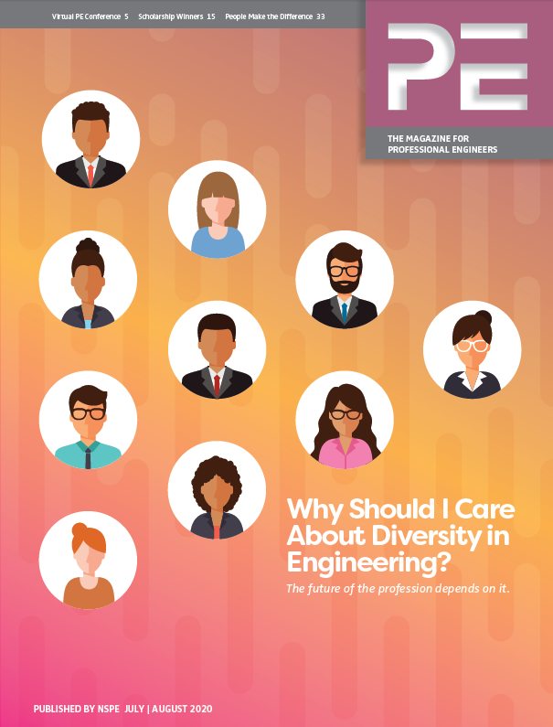 NSPE's tweet photo. Why Should I Care About Diversity in Engineering?

The future of the profession depends on it. Learn more in the current issue of PE magazine: https://t.co/NFUtb1LSGd https://t.co/x180ClrGvh