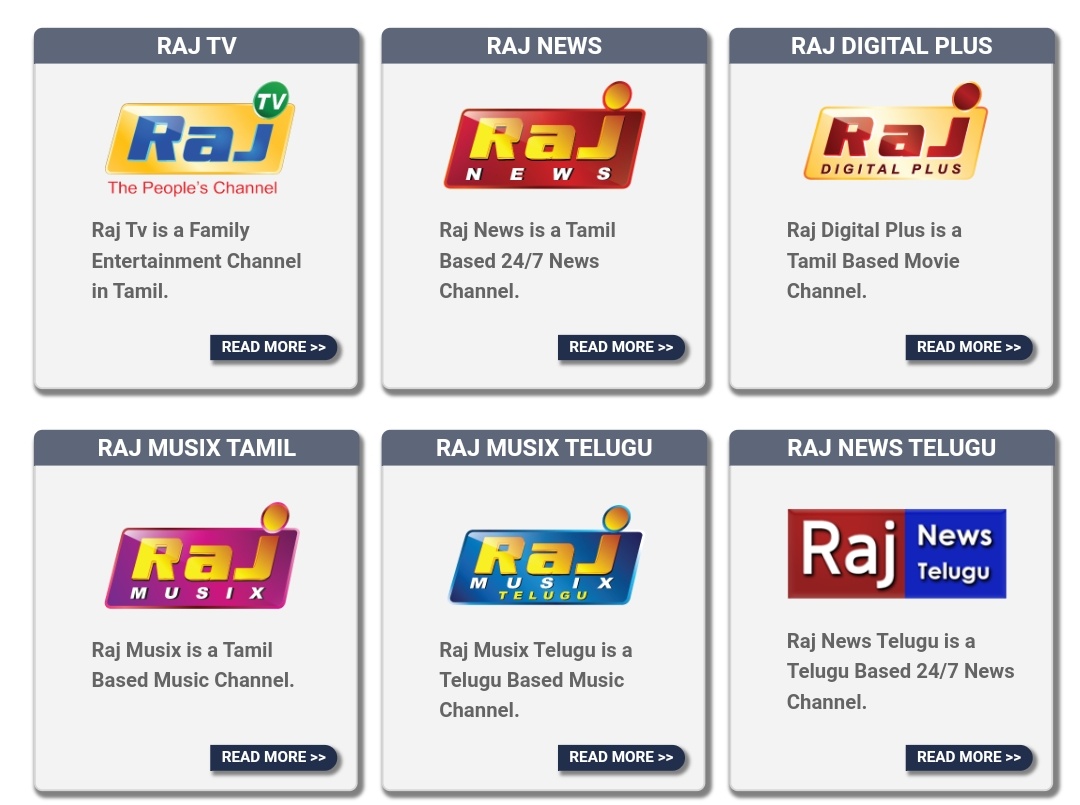 இவ்வாறு மக்களுக்கு சிறந்த பொழுதுபோக்கு நிகழ்ச்சிகளை மக்களுக்கு வழங்கி வந்தது ராஜ் டிவி.அதே சமயத்தில் தங்கள் குழுமத்தையும் விரிவுபடுத்தி கொண்டே சென்றன..1998ல், ராஜ் டிஜிட்டல் ப்ளஸ் எனும் 24 மணி நேர திரைப்பட சேனல்.. 2007ல், ராஜ் மியூசிக் சேனலும் தொடங்கப்பட்டது.(7/n)