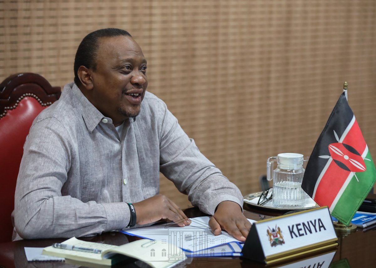 StateHouseKenya's tweet photo. President Uhuru Kenyatta has commended the progress made towards the resolution of the stand-off between Egypt, Sudan and Ethiopia on the utilization of the Nile River water.

https://t.co/EmqTV14LN6 https://t.co/6OHwSwuZPZ