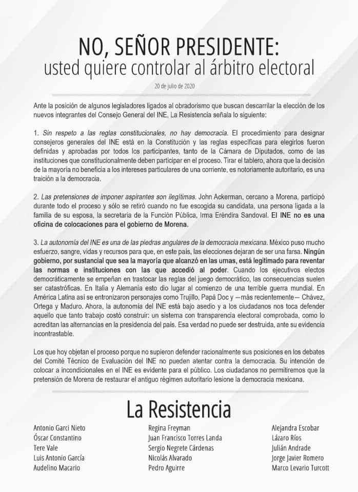 TereValeMX's tweet photo. Otro No señor presidente https://t.co/z6H697gIfc