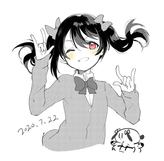 にこににこちゃんおめでとう🎉
 #矢澤にこ生誕祭2020 