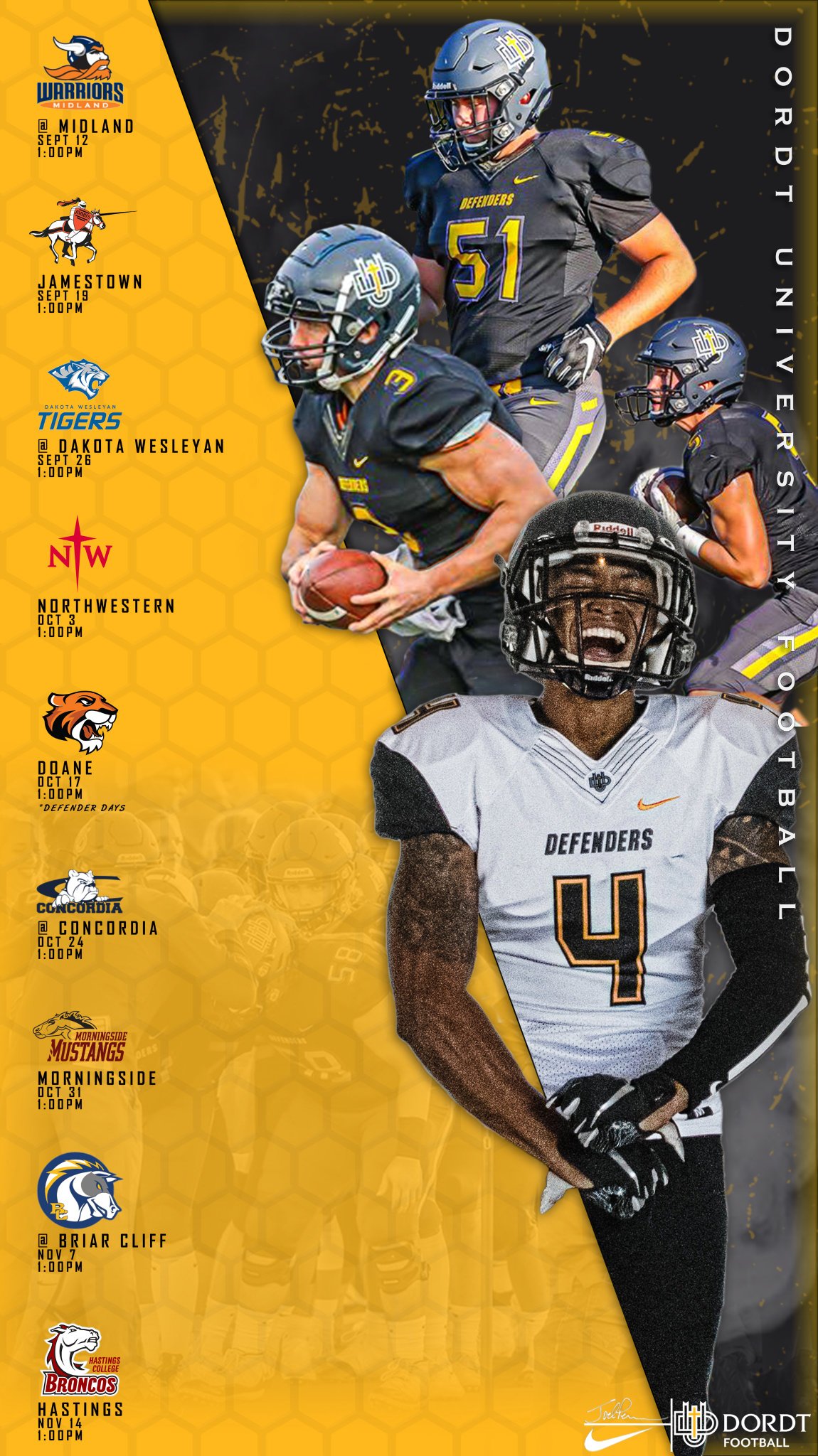 Dordt sale university football
