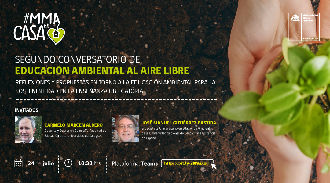 redesambiental's tweet photo. Este viernes 24 de julio a las 10.30 horas es el Segundo Conversatorio de Educación Ambiental al Aire Libre: : “Reflexiones y propuestas en torno a la Educación Ambiental para la Sostenibilidad de la enseñanza obligatoria”.

Únete por este link de Teams https://t.co/ELXBSFegjO https://t.co/MlGncKmvHA