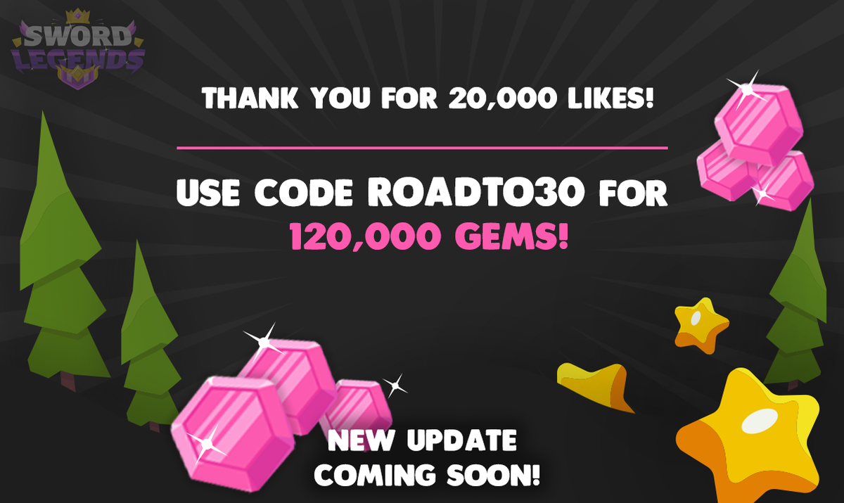 EemStudios's tweet photo. ⚔ Thank you for playing and liking the game! To show our appreciation use the code below! ⚔
https://t.co/2Xs6vv1b0n --- Play here!
#Roblox #RobloxDev https://t.co/633ZZNDkM1
