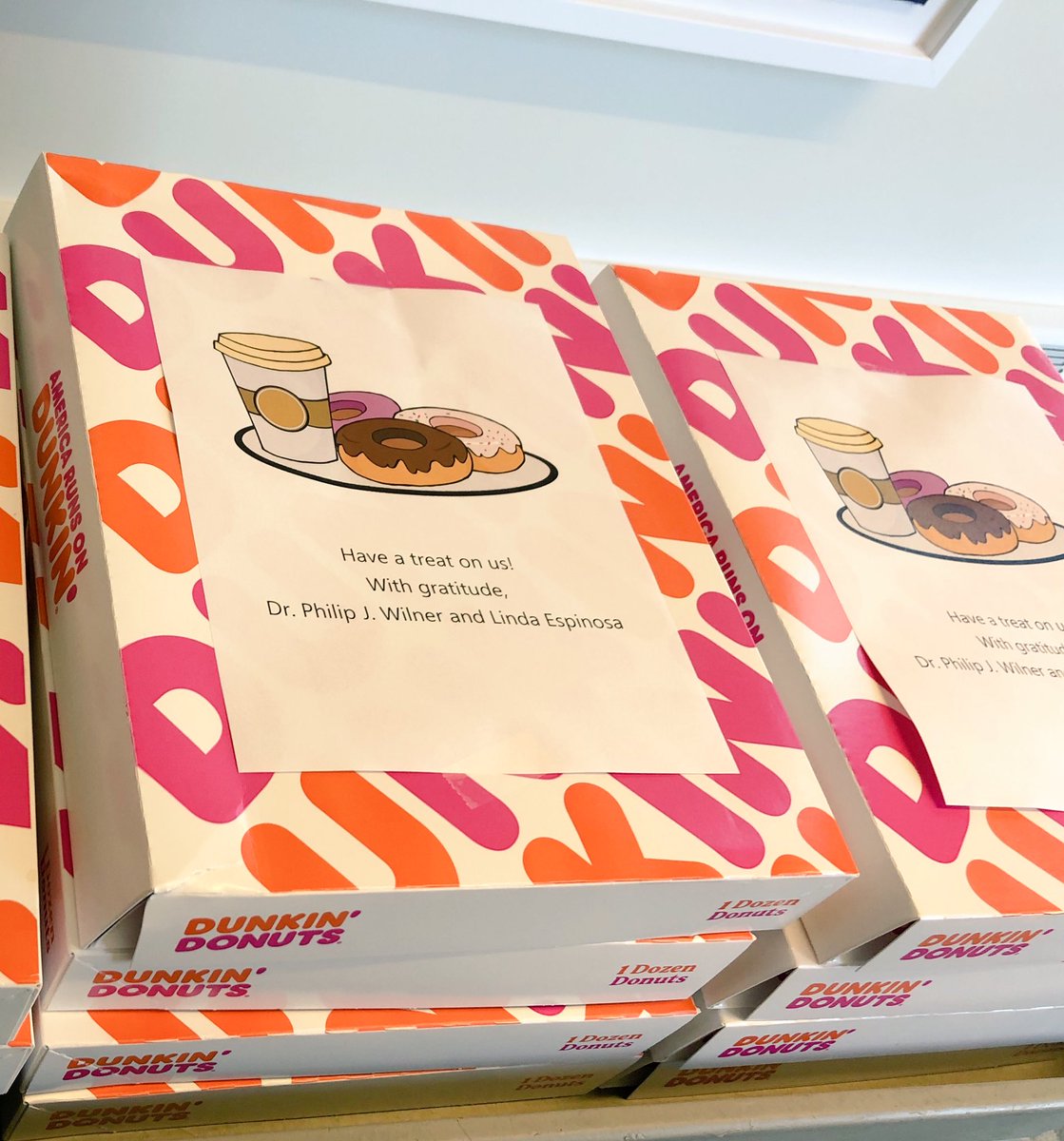 GWoods97's tweet photo. We “donut” know how to thank you enough! 🍩🍩🍩 Sending gratitude with sprinkles on top to the amazing employees @nyphospital Westchester Behavioral Health Center!  @DrPhilipWilner @lespinosarn @ALK9075 https://t.co/VhM64IXaUR
