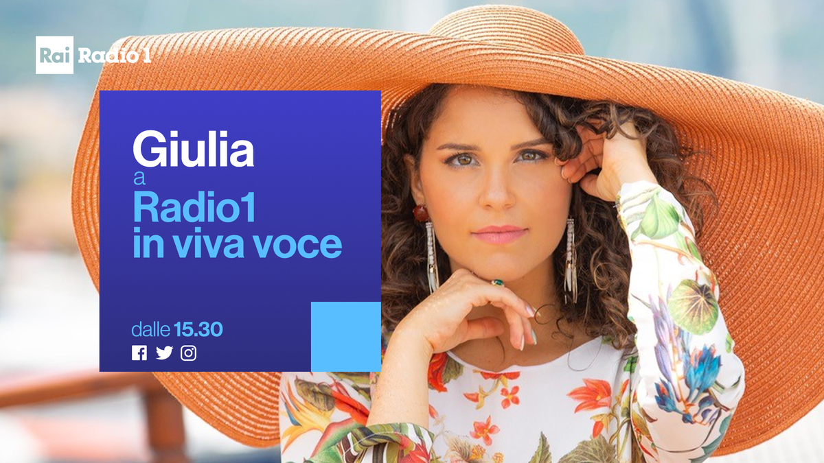 Radio1Rai's tweet photo. Oltre che colonna sonora per "un’estate speciale" feat. @samuelstormm, il suo brano #MomAmour è l’unico ad essere scritto in tre lingue. 
🎶@Giulia_Luzi, oggi #22luglio, a @Radio1VivaVoce, non mancate 
👉https://t.co/qRDGQpcr7j https://t.co/Quq7ReGwAv