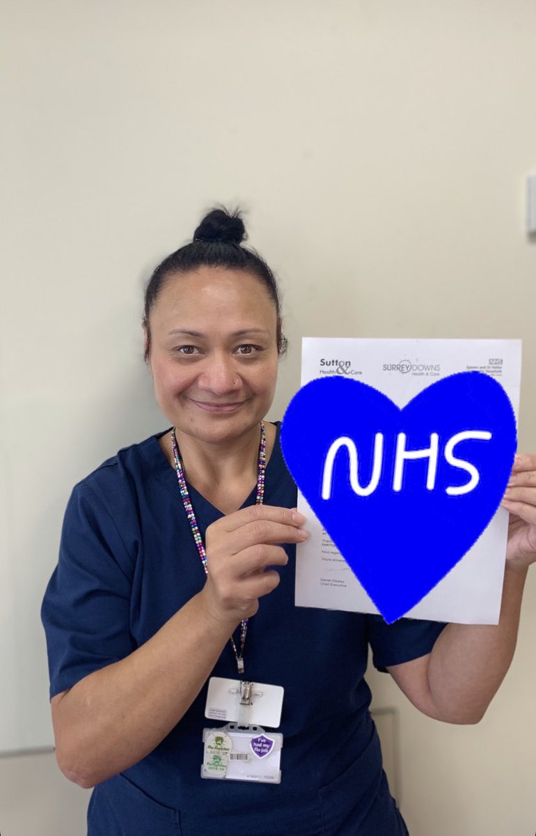 Our Taniya, as proud as punch with her letter from our Chief Executive @danielelkeles thanking Taniya for her hard work, dedication and redeployment during the #COVID19 pandemic #NHS #NHSpeople @the_SWLEOC @_emma_flynn @JessicaFoote19
