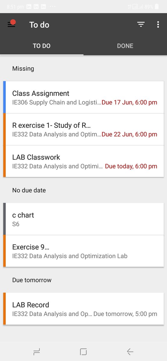 TaniaJohn5's tweet photo. My To do Lists on Google Classroom  seems to be never ending! 🤔 I have been writing constantly for past 12 hours though. https://t.co/UeJPDKx403