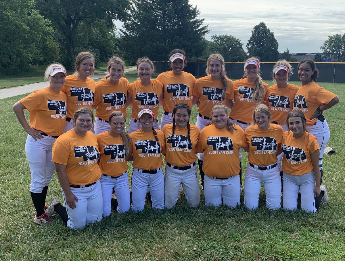 The Patriots are ready for our team camp. It’s a beautiful morning for softball! #OrangeIsTheNewRed #Patriots2020