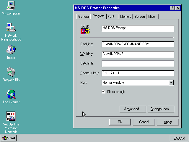 windows 10: you want to launch a terminal with a HOTKEY?! I don't know, that seems kinda complicated, I don't think we can support that...windows 95: oh yeah that's like 3 clicks.