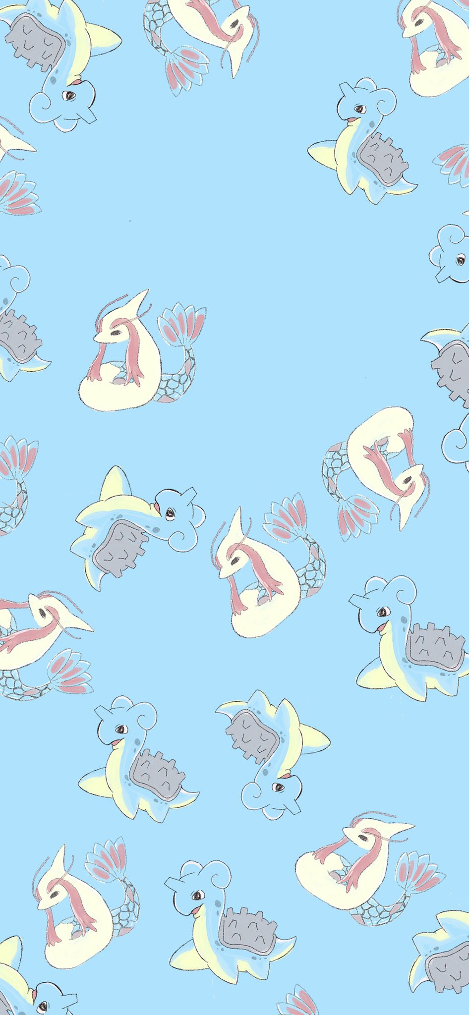 Fairybell スケブ中 お友達へミロカロスとラプラスの待ち受け画像描きました フリーなので好きに待ち受けにしてください 過去ってあるのは多分時間の部分が来るはず 多分 ポケモン ロック画像 T Co M6geuvgxg1 Twitter