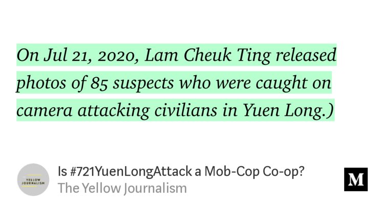 the852spirit's tweet photo. 2356: a year later, here are the photos of 85 suspects of #721YuenLongAttack released by @cheuktinglam
https://t.co/t1xZGphdYX #721HK #NeverForget #HongKongProtests #NationalSecurity #Whiteterror #BreakOfDawn #PoliceState #TheLastOfUs #StandNFight
#SpeakForHK https://t.co/4kExRJofiP