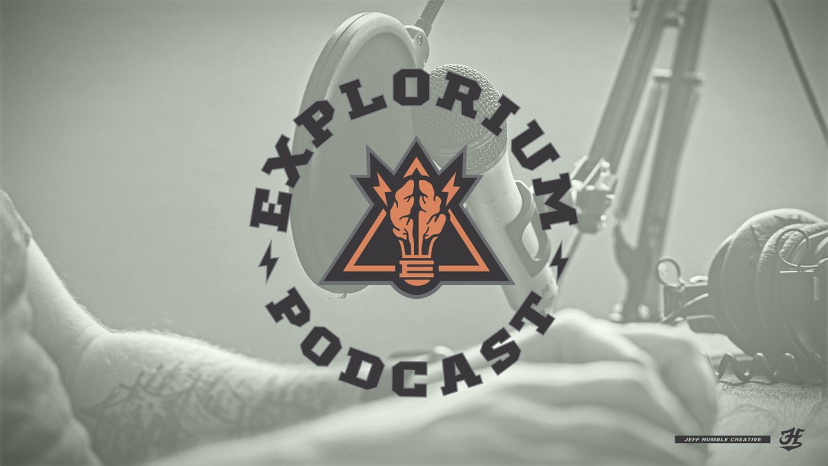 JHumbleCreative's tweet photo. Logo design I did for my good friend @jakepolack4 for his podcast show. 

Go give them a listen!
➡️ @The_Explorium https://t.co/eL8ezFImjS