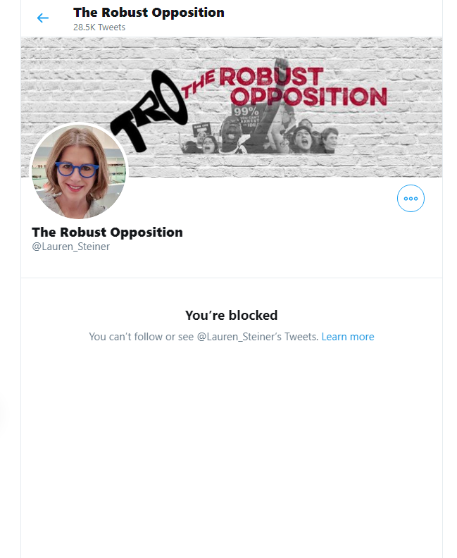 killjoy412's tweet photo. .@Keen_James, she doesn't handle #ObjectiveEvidence very well...
#PhucxIt, we can stack our #BlockTrophies together, man!
We can be the #BlockedByPropagandistBrothers! https://t.co/E8YA5xV8hj