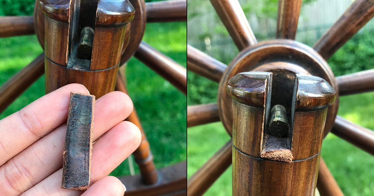 Antique Wheels are beautiful, but they can sometimes need a bit of tinkering. This article gives you some advice on how to get that old wheel running smoothly. spinoffmagazine.com/creative-solut…