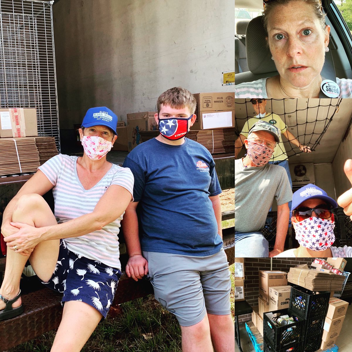 VoteSusanSneed's tweet photo. Where’s Bob Ramsey, Jerome Moon, or @RepTimBurchett when you need to load a truck? We have hungry people in Blount County boys‼️ Thank you Community Action Agency🔆 We are here to help‼️‼️ #VoteBlue2020 #Together4TN https://t.co/lH8L8NeeoV