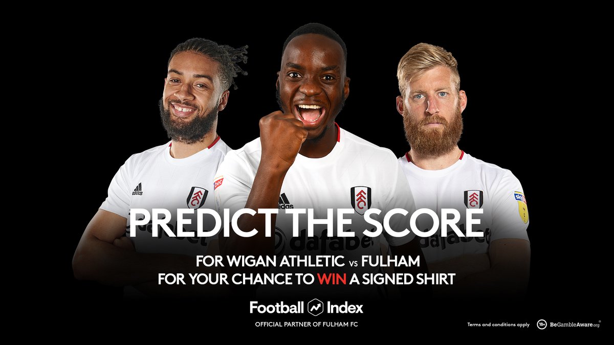 FulhamFC's tweet photo. Fancy winning a shirt signed by the squad? 👕

@FootballIndex are giving one away if you can predict tomorrow's score! 🤩

#IndexFFC 📈 https://t.co/OAzHhGtM4n