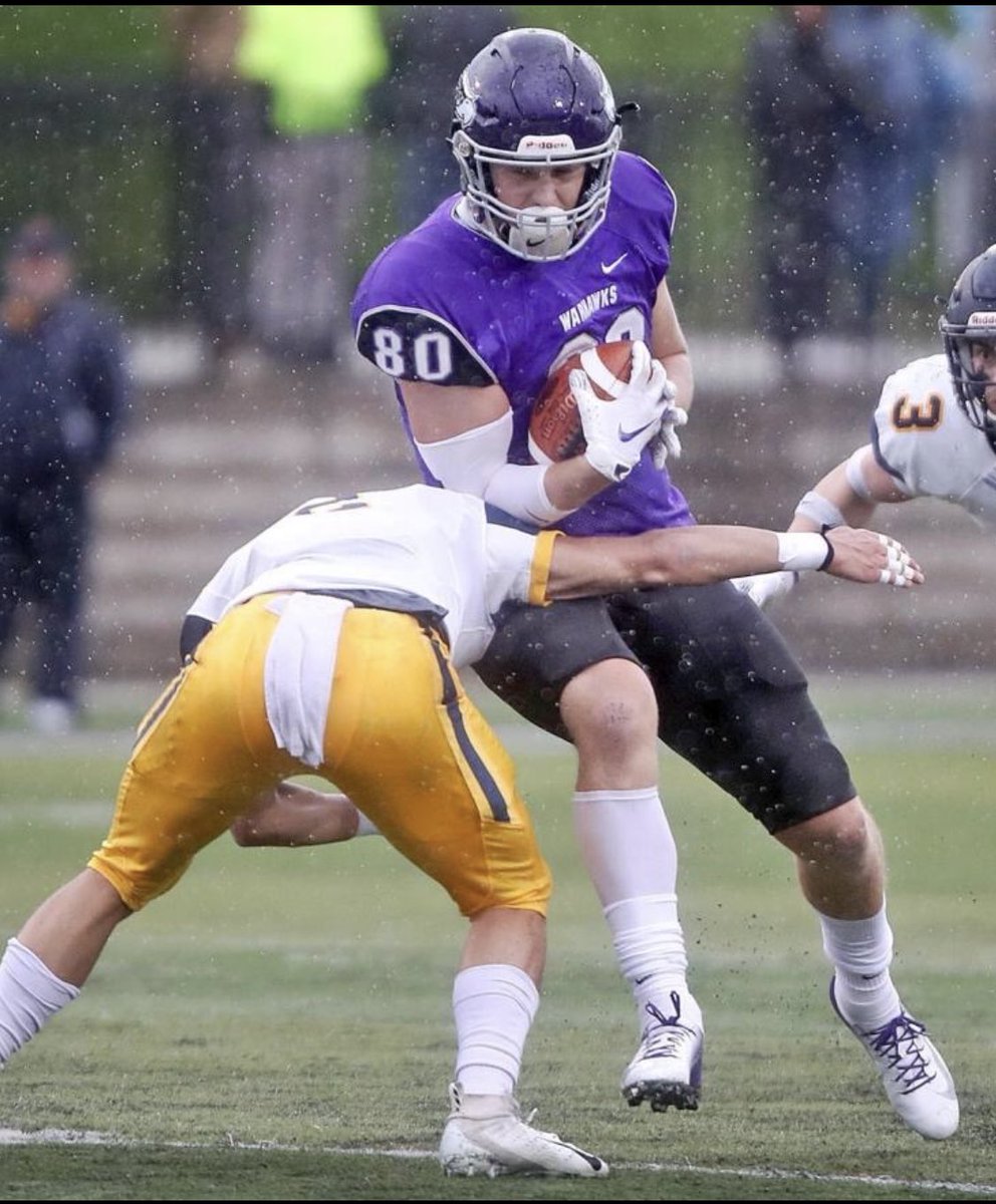WarhawkFootball's tweet photo. As tight end week rolls on, catch up with @zausch_jared (Saukville, WI/Ozaukee) as he takes over our Instagram story for the day. 

Head to @warhawkfb on Instagram. https://t.co/WK23wyQwQf