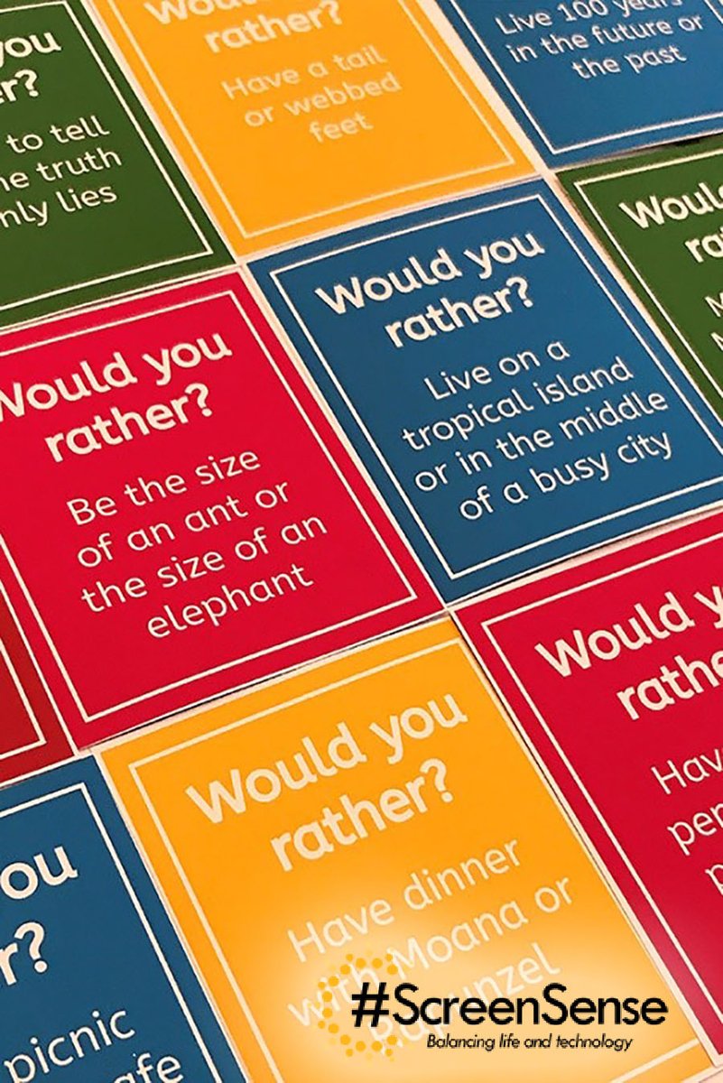 TheKDSB's tweet image. #TipTuesday: Presented by the Kenora District Best Start Network! Road Trip Tip: try the &quot;Would You Rather&quot; conversation game and thank us later. 😜 childhood101.com/would-you-rath… #ScreenSense