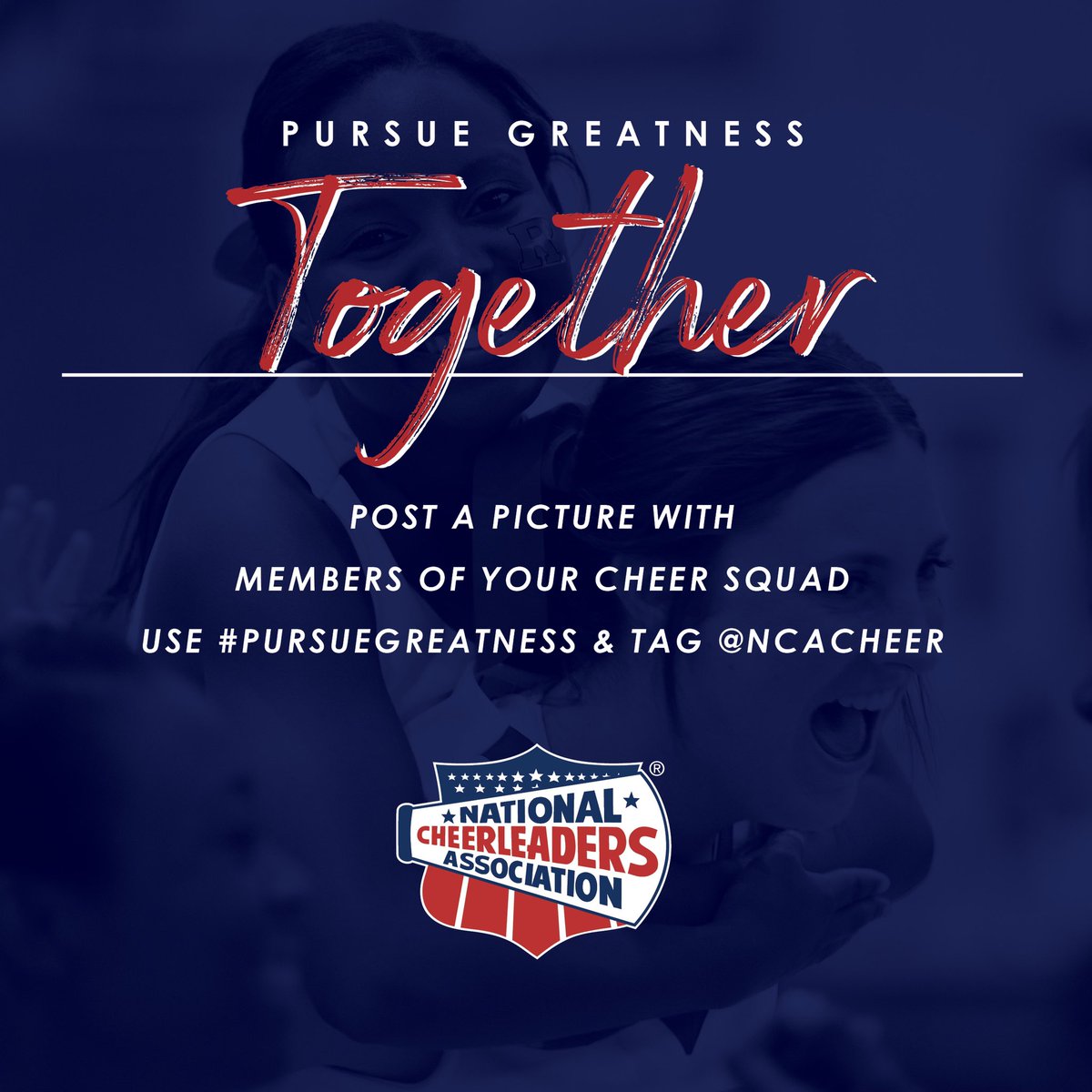 NCAupdates's tweet photo. Things are so much better when we #PursueGreatness 𝕋𝕆𝔾𝔼𝕋ℍ𝔼ℝ! This week’s photo challenge theme is “together”. 📸 Head over to our Instagram to see how to be 𝕗𝕖𝕒𝕥𝕦𝕣𝕖𝕕! https://t.co/aokyKcKRm7