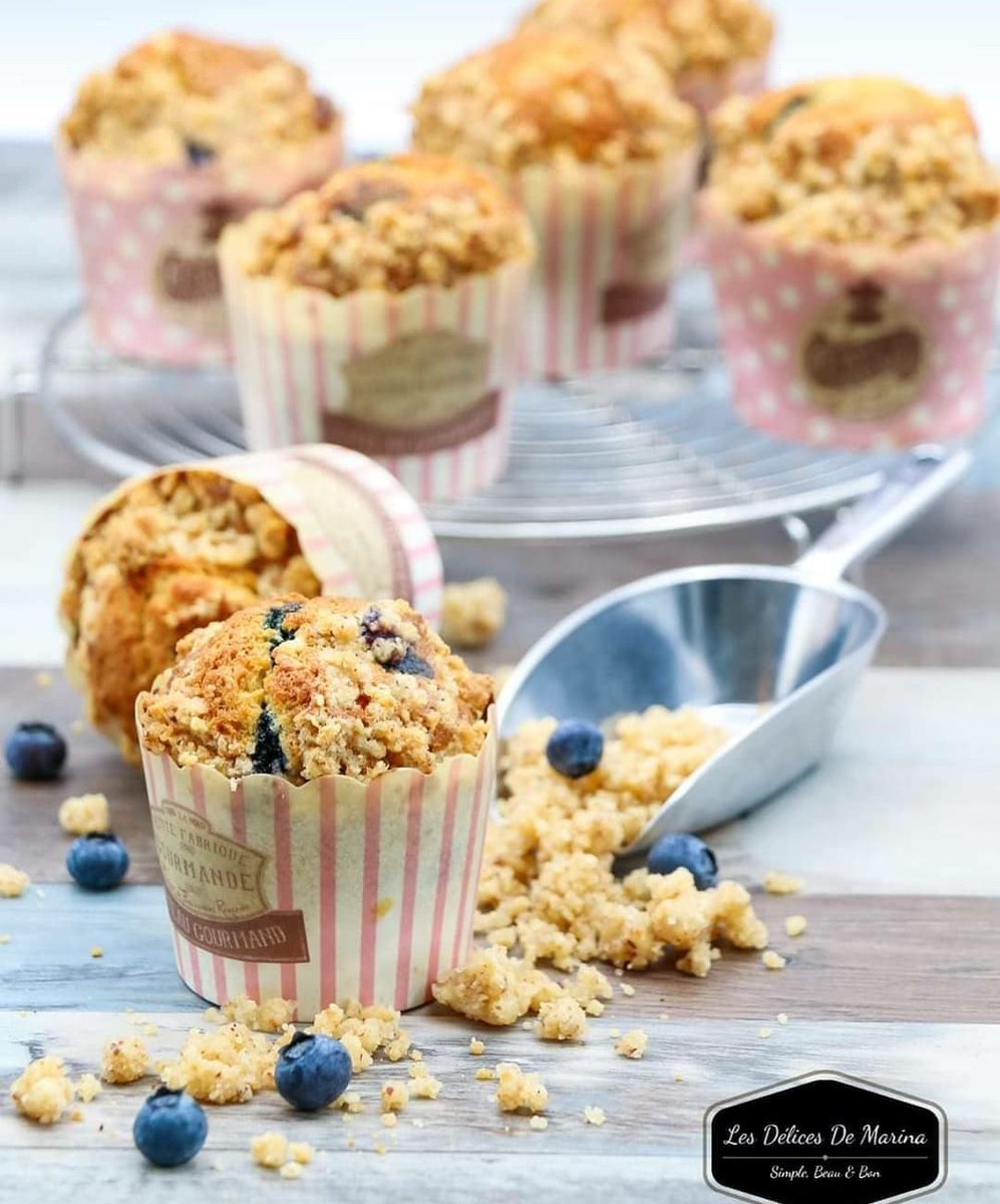 Des muffins américains ça vous tente? 
Rendez-vous sur le compte de @les_delices_de_marina 🧁