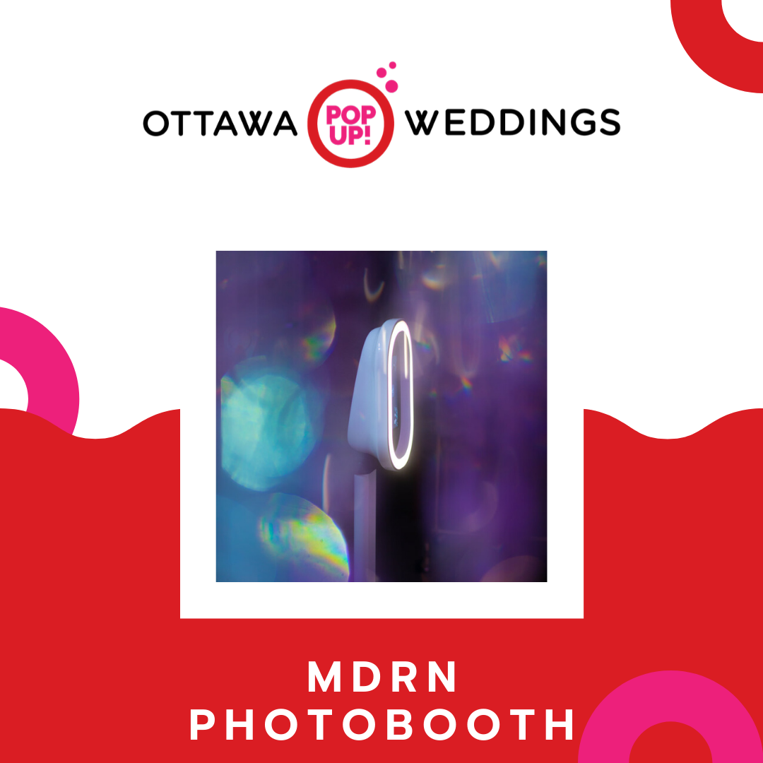 OTPopUpEvents's tweet photo. @mdrnphotobooth will be your photobooth at your pop up wedding. Ottawa's top photo booth company will capture all the fun memories of your wedding date. Get all your images in your own personalized gallery that you can share with all your friends. https://t.co/8JyBoWE3J3
