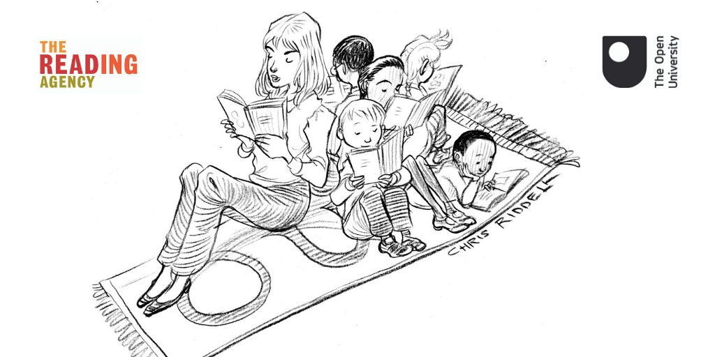 Calling all teachers! We're delighted to announce we'll be partnering with the Open University's Reading for Pleasure programme - <a href="/OpenUni_RfP/">Reading for Pleasure 🧶</a> - to launch a Teachers' Reading Challenge! Read more about it here: readingagency.org.uk/news/media/ou-… #TeachersAsReaders