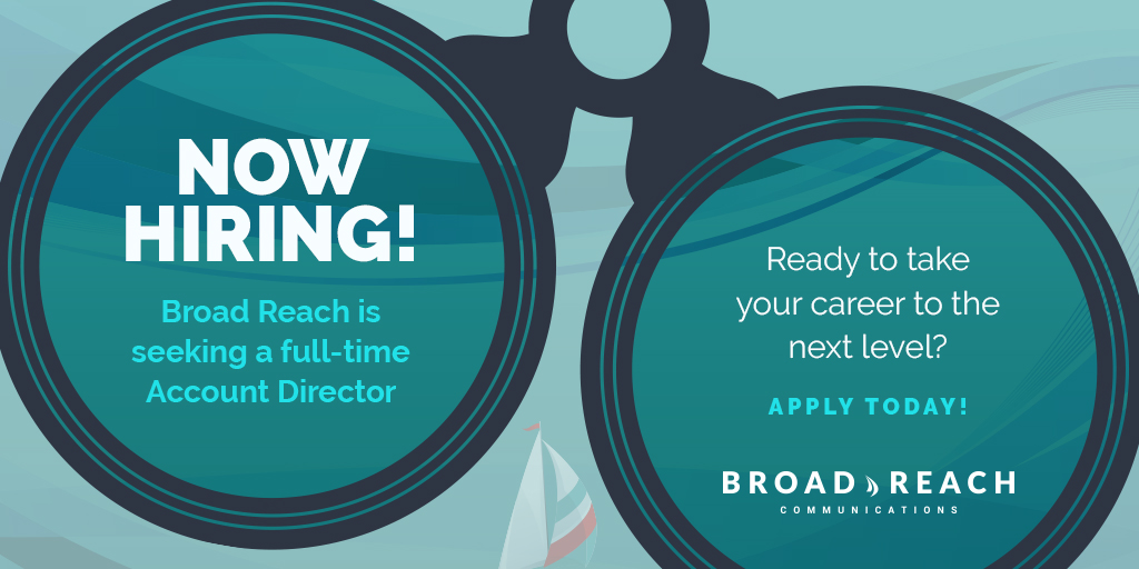 Attention PR Senior Account Managers and Account Directors: Ready to take the next step in your career? Broad Reach is a Toronto-based PR agency with great clients and a supportive team. #PR #PRAgency #PublicRelations #IABC #CPRS

Interested? Apply here: bit.ly/3eu0FUt
