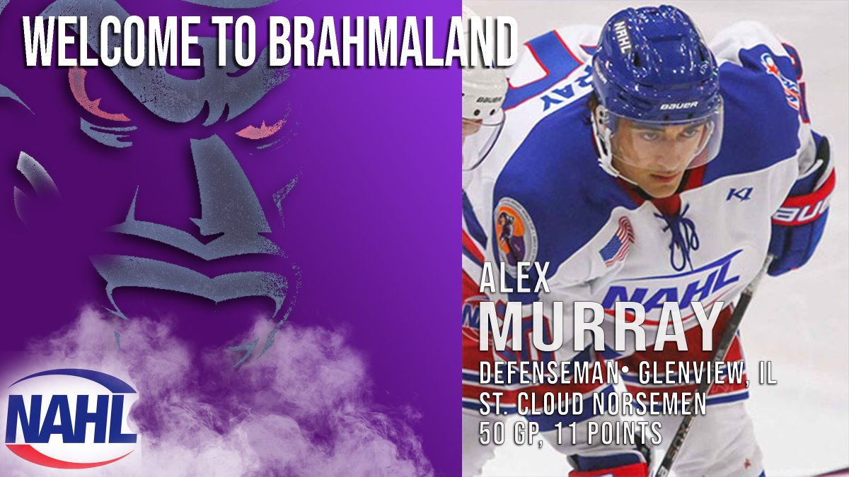 LADIES AND GENTLEMEN, WE HAVE TRADE NEWS! 🔄

The Lone Star Brahmas have acquired defenseman Alex Murray from the St. Cloud Norsemen. 

Welcome to Brahmaland, <a href="/amurz20/">Alex Murray</a>!