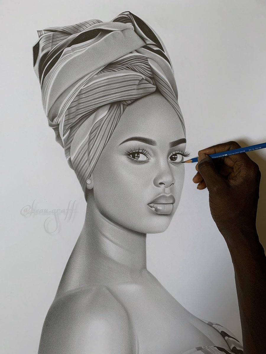 Portrait au crayon ✏️ 🎨 
#drawingpencil #dessin #artrealism #beaugraff  #worldofpencils #artcollector #artwork  #rbscrew
